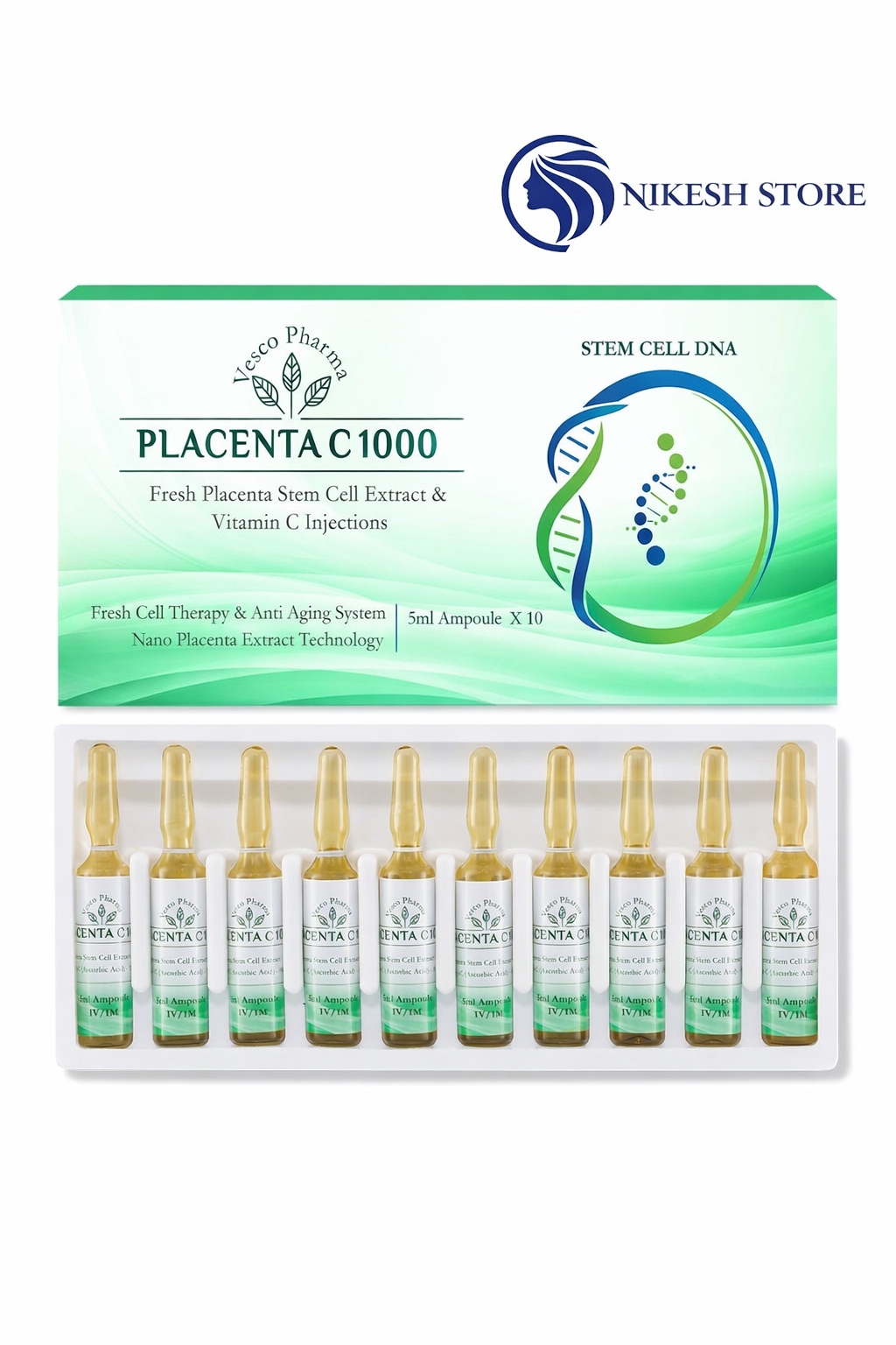 Placenta Extract Injection By Vesco Pharma Placenta C 1000